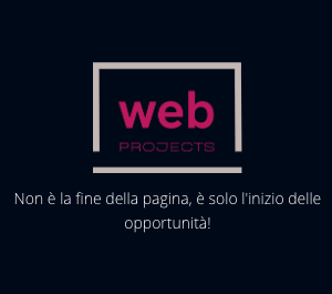 Footer semplice e moderno con menu, logo aziendale e collegamenti social per una presentazione professionale