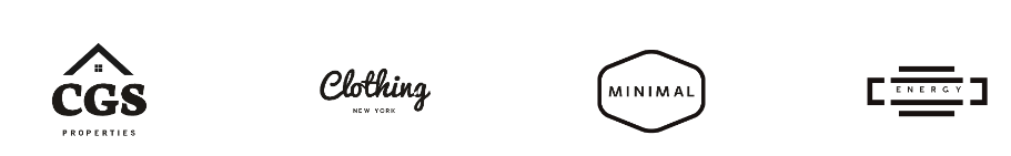 Sezione con loghi in bianco e nero di partner e clienti per evidenziare collaborazioni prestigiose